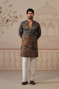 Neel V-Neck Short Kurta with Trouser