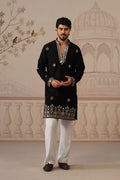 Mehar Black Kurta with Trouser