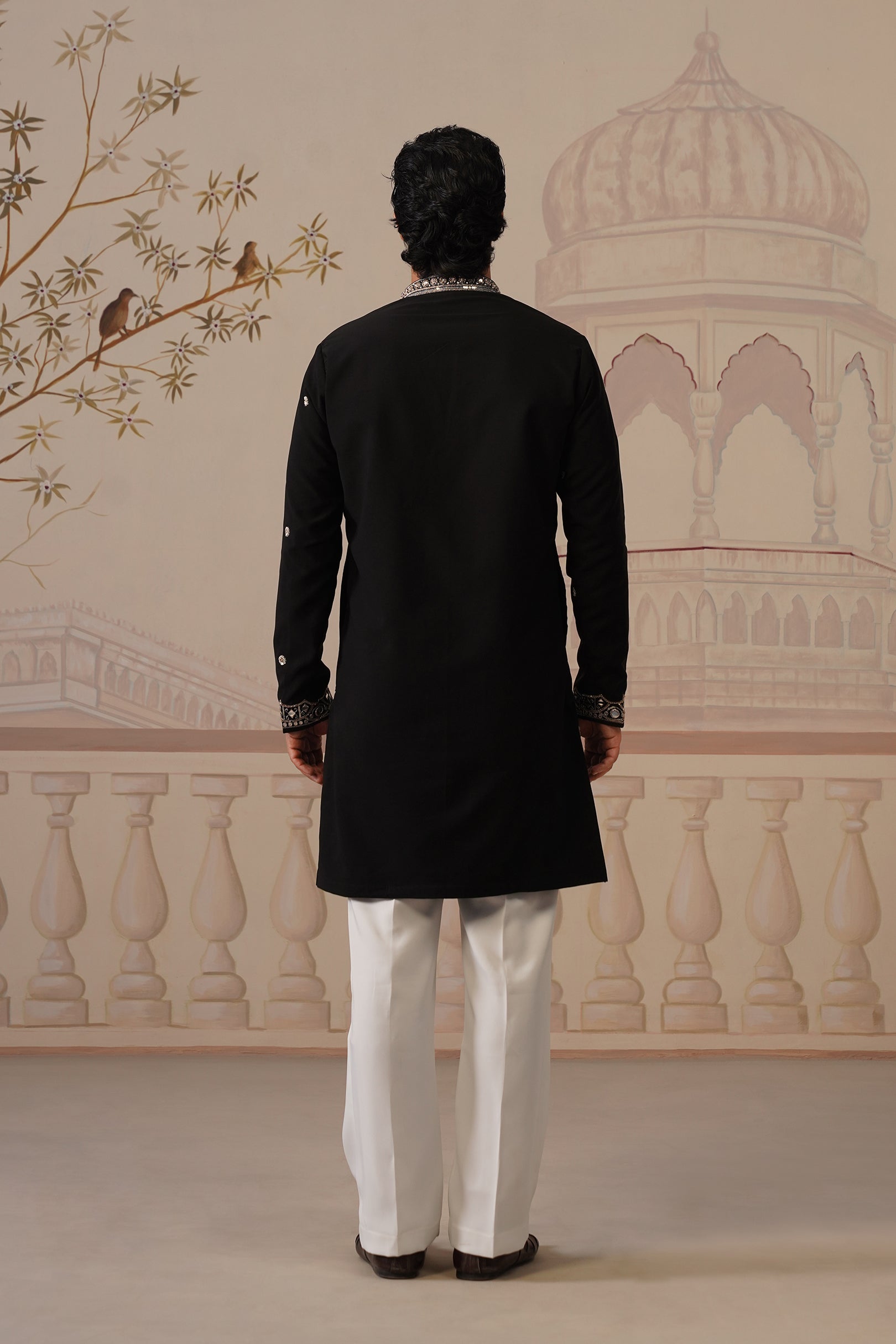 Mehar Black Kurta with Trouser