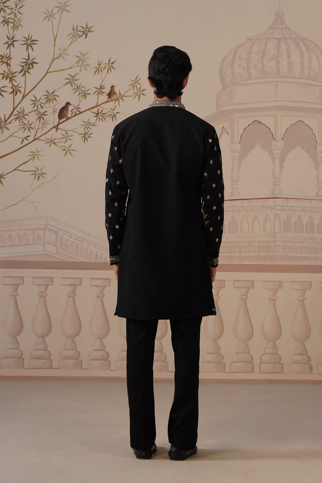 Mehfil Black Kurta Set with Dupatta